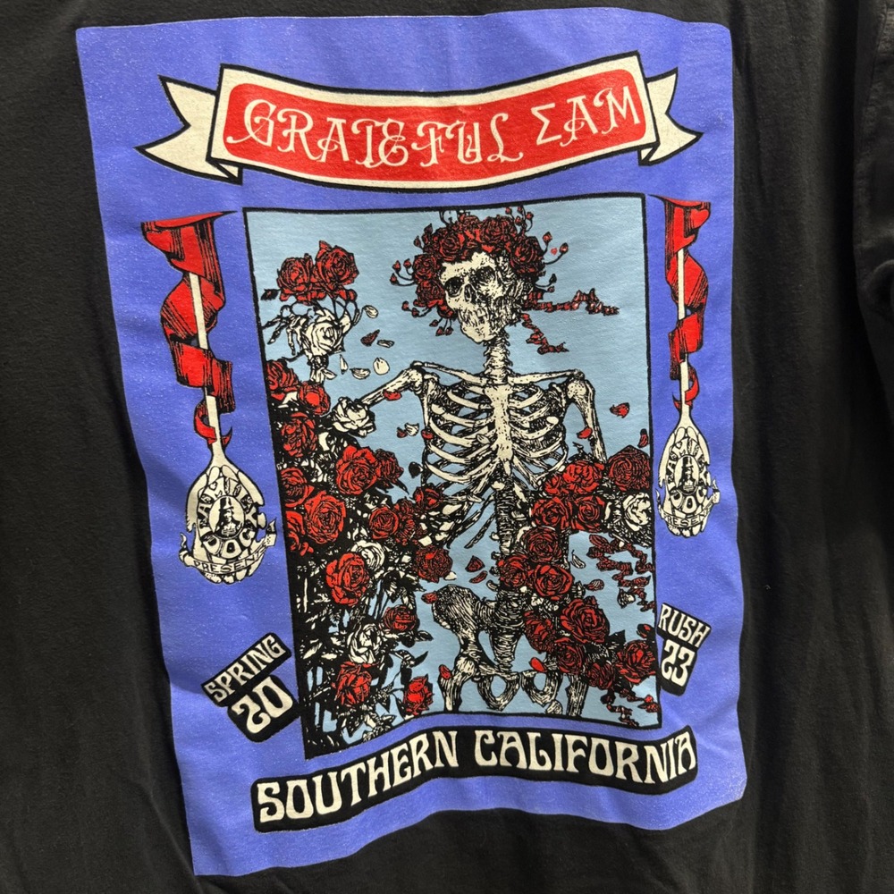 Comfort Colors Sigma Alpha Mu Grateful Dead T-Shirt Mens Large Black SAM 2023
